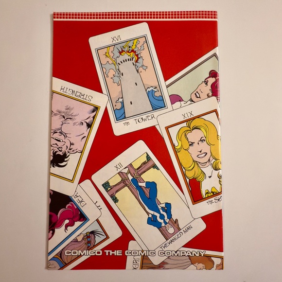 Elementals #4 - Comico Comics - 1984 Vintage Comic Book - Picture 2 of 2